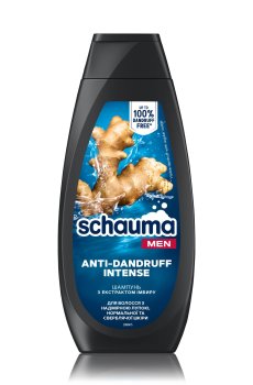Шампунь для мужчин Schauma Men Против перхоти, с экстрактом имбиря, для волос с избыточной перхотью 400 мл