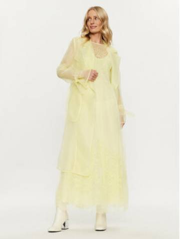 TWINSET Повсякденна сукня 232TP2101 Жовтий Regular Fit TWINSET Повсякденна сукня 232TP2101 Жовтий Regular Fit