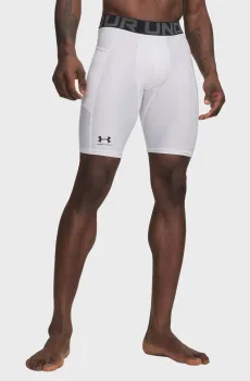 Мужские белые велосипедки UA HG Armour Lng Shorts Белый XL Under Armour 1361602-100