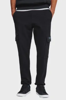 Мужские черные спортивные брюки Черный XL SPRINGFIELD 92114