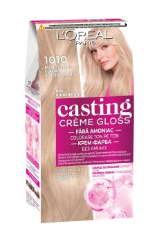 Безаммиачная краска для волос LOreal Paris Casting Creme Gloss 1010 Холодная ваниль, 180 мл