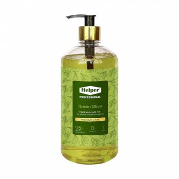 Жидкое мыло Helper Professional Premium Care, Green Olivе, 1 л Жидкое мыло Helper Professional Premium Care, Green Olivе, 1 л