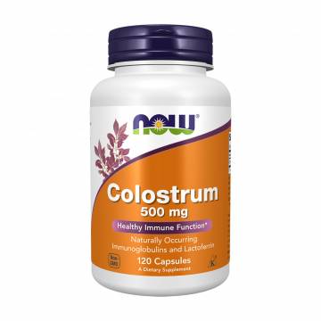 Молозиво NOW foods Colostrum 500 мг, 120 капсул Молозиво NOW foods Colostrum 500 мг, 120 капсул