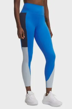 Женские голубые тайтсы Meridian Colorblock Ankle Lg Голубой L Under Armour 6004002-402