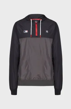 Мужской черный анорак Черный S 47 Brand 576747JK-FS