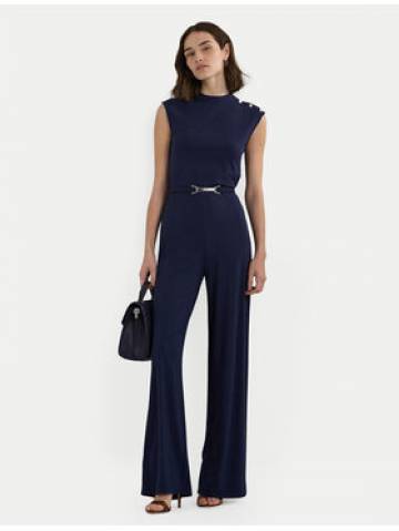 Lauren Ralph Lauren Комбінезон 200889069002 Cиній Wide Leg Lauren Ralph Lauren Комбінезон 200889069002 Cиній Wide Leg