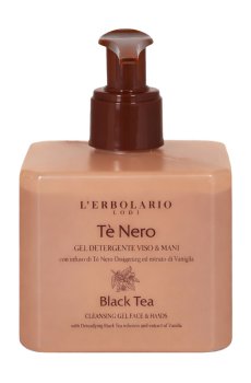 Очищающий гель для лица и рук LErbolario Black Tea Cleansing Gel Face & Hands, 270 мл