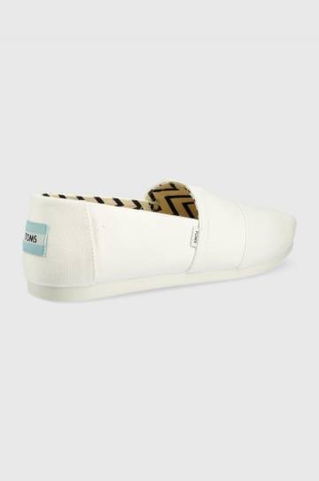 Эспадрильи Toms Alpargata цвет белый Эспадрильи Toms Alpargata цвет белый