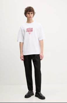 Хлопковая футболка Fiorucci Space Food Print Relaxed Fit T-Shirt