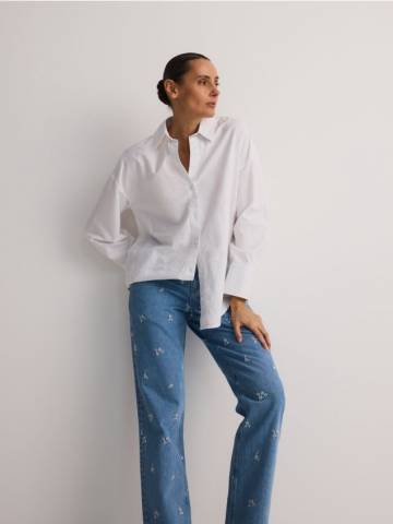 Reserved - LADIES` JEANS TROUSERS - синій - YT351-50J Reserved - LADIES` JEANS TROUSERS - синій - YT351-50J