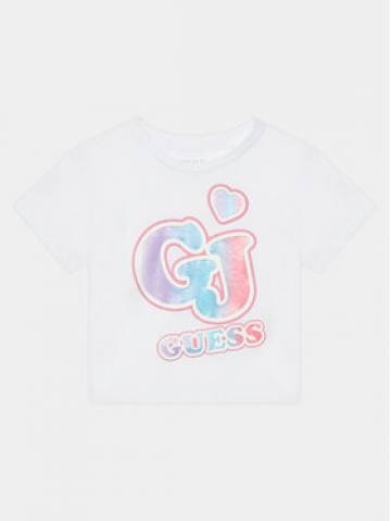 Guess Футболка K4RI28 K8HM0 Білий Boxy Fit Guess Футболка K4RI28 K8HM0 Білий Boxy Fit