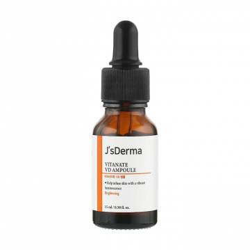 Осветляющая сыворотка для лица JsDerma Vitanate VD Ampoule с ниацинамидом, 15 мл Осветляющая сыворотка для лица JsDerma Vitanate VD Ampoule с ниацинамидом, 15 мл