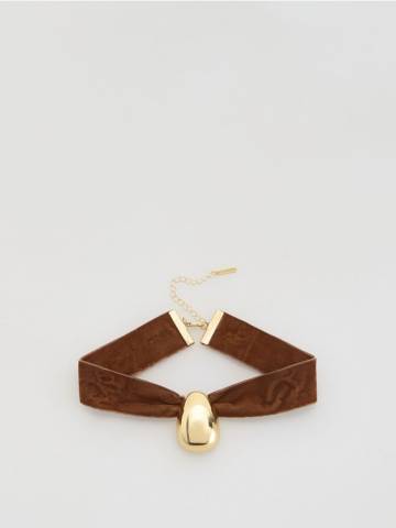 Reserved - Чокер з підвіскою - різнобарвний - 261FD-MLC