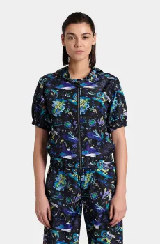 Женское худи с узором Arena x Fun Planet Разноцветный M Arena 007536-550