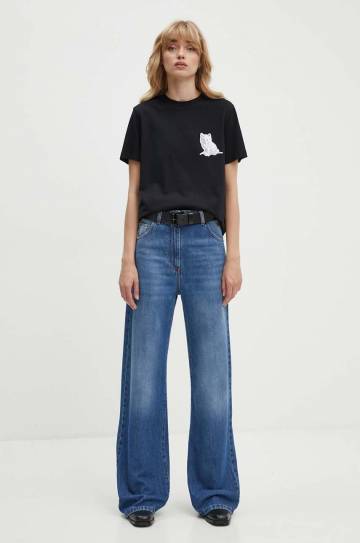 Джинсы MSGM женские высокая посадка 3741MDP230L.247789 Джинсы MSGM женские высокая посадка 3741MDP230L.247789