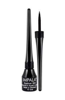 Стойкая подводка для глаз Impala Eyeliner 502 с аппликатором, Черная, 3 мл