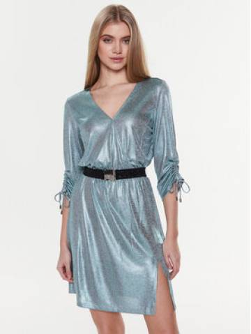 Liu Jo Sport Коктейльна сукня TA3094 J6580 Голубий Regular Fit Liu Jo Sport Коктейльна сукня TA3094 J6580 Голубий Regular Fit