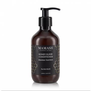 Ультраживильный кондиционер для волос Mamash Honey Elixir Conditioner с органическим медом и маслом маракуйи, 300 мл Ультраживильный кондиционер для волос Mamash Honey Elixir Conditioner с органическим медом и маслом маракуйи, 300 мл