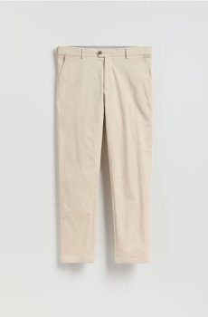 Reserved - Картаті штани-чиноси - бежевий - 532HR-08X