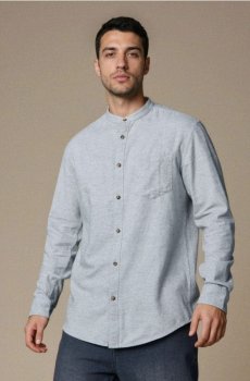 Бавовняна сорочка - сірий