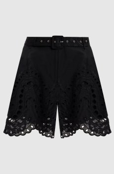 Черные шорты Dune с поясом