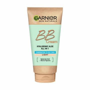 ВВ-крем для лица GARNIER Skin Naturals SPF 25, для комбинированной и жирной кожи, Светло-бежевый, 50 мл ВВ-крем для лица GARNIER Skin Naturals SPF 25, для комбинированной и жирной кожи, Светло-бежевый, 50 мл