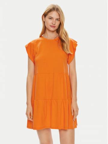 Vila Літня сукня Summer 14087541 Оранжевий Loose Fit Vila Літня сукня Summer 14087541 Оранжевий Loose Fit