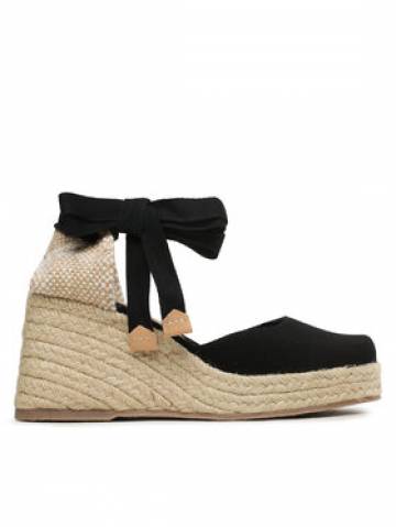 Castañer Еспадрильї Tina Jute/001 023071-100 Чорний Castañer Еспадрильї Tina Jute/001 023071-100 Чорний