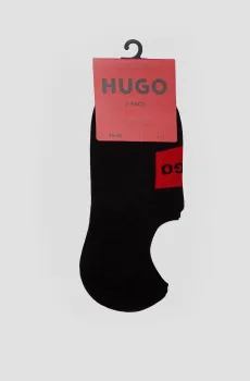 Женские черные следы (2 пары) Черный 35-38 HUGO 50469282;001