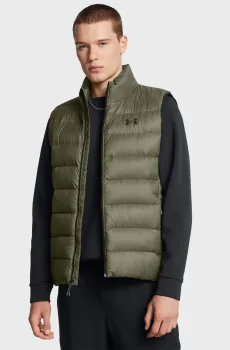 Мужской зеленый пуховой жилет LEGEND DOWN VEST Зеленый S Under Armour 1385838-390