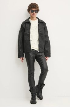 Хлопковая футболка PURPLE BRAND HWT JERSEY SS TEE