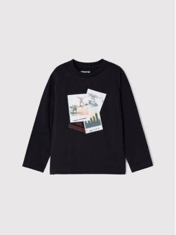 Mayoral Блузка 4022 Чорний Regular Fit Mayoral Блузка 4022 Чорний Regular Fit