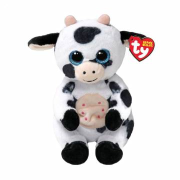Детская мягконабивная игрушка TY Beanie Bellies Корова Cow, от 3 лет, 15 см (41287) Детская мягконабивная игрушка TY Beanie Bellies Корова Cow, от 3 лет, 15 см (41287)