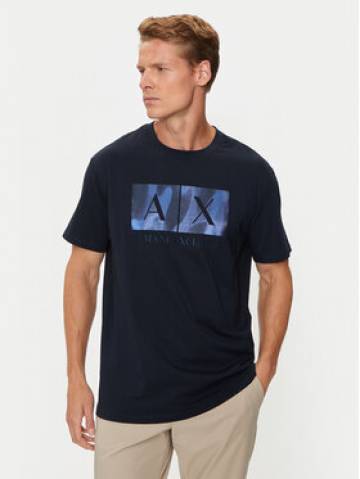 Armani Exchange Футболка 6DZTHF ZJH4Z 1510 Cиній Regular Fit Armani Exchange Футболка 6DZTHF ZJH4Z 1510 Cиній Regular Fit