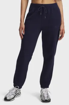 Женские темно-синие спортивные брюки Icon Terry Varsity Jogger Синий M Under Armour 6004858-410