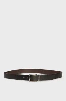 Мужской кожаный двусторонний ремень DENTON 3.5 REV Разноцветный 110 Tommy Hilfiger AM0AM13012