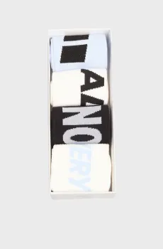 Мужские носки (4 пары) GRAPHIC GIFTBO Разноцветный ONESIZE Calvin Klein 701236603