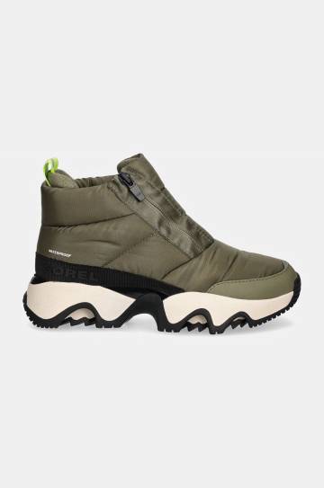 Зимние сапоги Sorel KINETIC IMPACT PUFFY ZIP цвет зелёный 2058681397 Зимние сапоги Sorel KINETIC IMPACT PUFFY ZIP цвет зелёный 2058681397