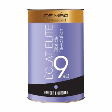Осветляющая пудра для волос DeMira Professional Eclat Elite Blonde Revolution 9 Levels Powder Lightener, 700 мл Осветляющая пудра для волос DeMira Professional Eclat Elite Blonde Revolution 9 Levels Powder Lightener, 700 мл