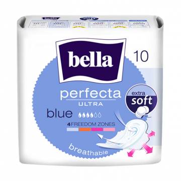 Прокладки для критических дней Bella Perfecta Ultra Blue, 10 шт. Прокладки для критических дней Bella Perfecta Ultra Blue, 10 шт.