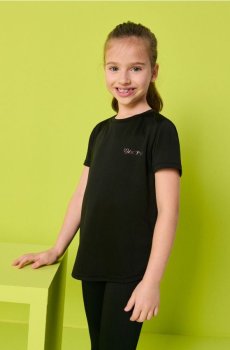 Спортивна футболка з швидковисихаючої тканини Active - чорний