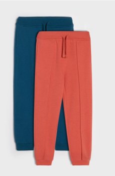 Трикотажні джогери, 2 пари - червоний
