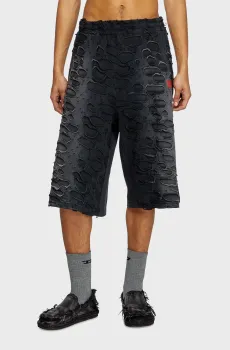 Мужские черные шорты P-ECHIO-R1 Черный L Diesel A16177 0SLBS