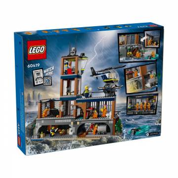 Конструктор LEGO City Полицейский остров-тюрьма, 980 деталей, от 7 лет (60419) Конструктор LEGO City Полицейский остров-тюрьма, 980 деталей, от 7 лет (60419)