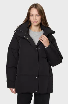 Женский черный пуховик Черный M PRPY PWOUTSKM0035