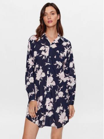 Lauren Ralph Lauren Нічна сорочка ILN32263 Cиній Regular Fit Lauren Ralph Lauren Нічна сорочка ILN32263 Cиній Regular Fit