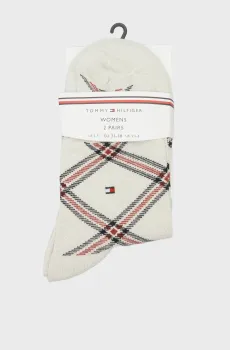 Женские носки (2 пары) LUREX PLAID Разноцветный 35-38 Tommy Hilfiger 701229861