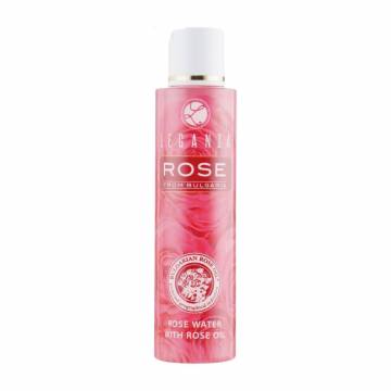 Розовая вода для лица Leganza Rose Water With Rose Oil с розовым маслом, 135 мл Розовая вода для лица Leganza Rose Water With Rose Oil с розовым маслом, 135 мл