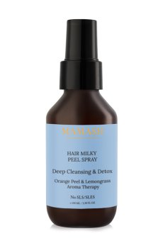 Спрей-пилинг Mamash Hair Milky Peel Spray для глубокого очищения волос и кожи головы, 100 мл