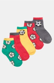 Шкарпетки, 5 пар - різнобарвний